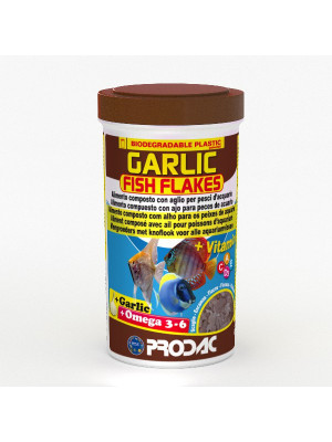 Prodac Garlic Fish Flakes 100 ml - 20 gr ( SARIMSAKLI )