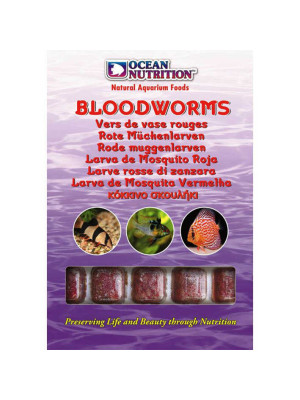 Ocean Nutrition Frozen Bloodworms - Dondurulmuş Kan Kurdu 100g