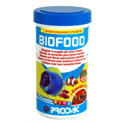 Prodac Biofood Tatlı ve Tuzlu Balıkları için Pul Yem 250 ml 50 gr