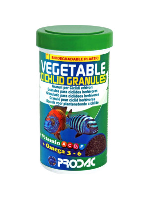 Prodac Vegetable Cichlid Granules 250 Ml 100 Gr