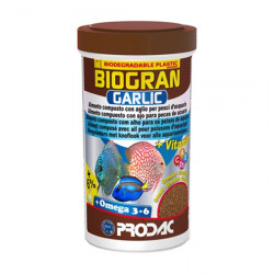 Prodac Biogran Garlic Sarımsaklı Granül Balık Yemi 100 ML / 50 Gr