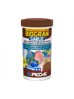 Prodac Biogran Garlic Sarımsaklı Granül Balık Yemi 100 ML / 50 Gr