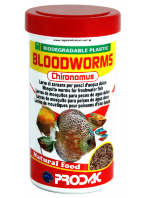 Prodac Bloodwroms Chyronomus 100ml 7 gr