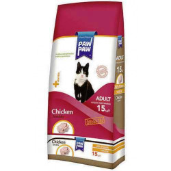 Paw Paw Chicken Tavuk Etli Yetişkin Kedi Maması 15 Kg