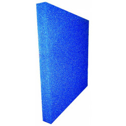 Akvaryum Filtre Süngeri Kalın Gözenekli Mavi 50x25x5 cm