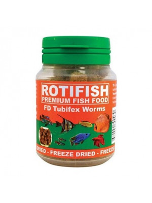 Rotifish Fd Tubifex Worms 100Ml 10Gr